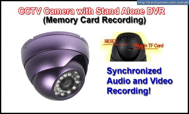 SPY cctv camera with built 
